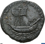 Sestertius - Commodus PROVID AVG P M TR P XI IMP VIII COS V P P S C, Rome, 186 reverse image