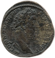 Sestertius - Commodus COL L AN COM P M TR P XV IMP VIII COS VI S C obverse image