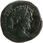 Sestertius - Septimius Severus MVNIFICENTIA AVG S C obverse image