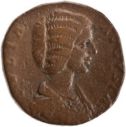 Sestertius - Julia Domna HILARITAS S C; Hilaritas obverse image