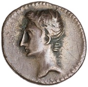 Denarius - Augustus AVGVSTVS obverse image