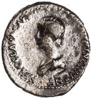 Denarius - Claudius and Nero NERO CLAVD CAES DRVSVS GERM PRINC IVVENT, Rome, 50-54 reverse image