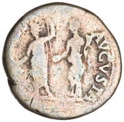 Denarius - Nero AVGVSTVS AVGVSTA, Rome, 64-65 reverse image