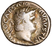 Denarius - Nero SALVS; Salus obverse image
