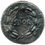 Denarius - Augustus S P Q R, Rome, 68-69 reverse image