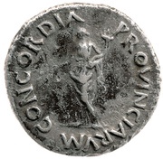 Denarius - Galba CONCORDIA PROVINCIARVM; Concordia, Rome, 68-69 reverse image