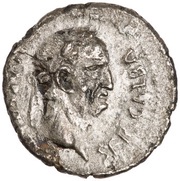 Denarius - Galba VICTORIA P R; Victory obverse image