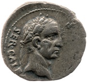 Denarius - Galba VIRTVS; Virtus and Victory obverse image