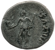 Denarius - Galba VIRTVS; Virtus and Victory, Rome, 68-69 reverse image