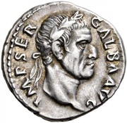 Denarius - Galba SALVS GEN HVMANI obverse image