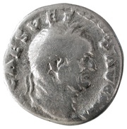 Denarius - Vespasian AVGVR TRI POT obverse image