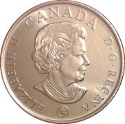 25 Cents - Elizabeth II Armistice Day obverse image