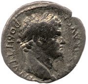 Denarius - Domitian FIDES PVBL obverse image