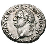 Denarius - Titus TR P VIIII IMP XIIII COS VII; Venus obverse image