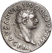 Denarius - Domitian P P COS VII DES VIII obverse image