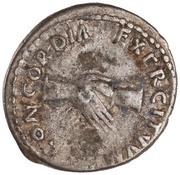 Denarius - Nerva CONCORDIA EXERCITVVM, Rome, 97 reverse image