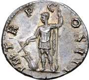 Denarius - Hadrian P M TR P COS III; Fortuna, Rome, 121-123 reverse image
