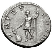 Denarius - Hadrian P M TR P COS III; Fortuna, Rome, 121-123 reverse image