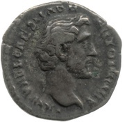 Denarius - Antoninus Pius AVG PIVS P M TR P COS II P P; Victory obverse image