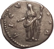 Denarius - Faustina the Elder AVGVSTA; Ceres, Rome, 141 reverse image