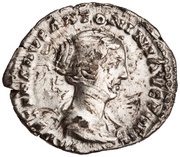 Denarius - Faustina the Younger CONCORDIA; Concordia obverse image