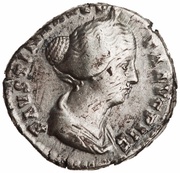 Denarius - Faustina the Younger PVDICITIA; Pudicitia obverse image