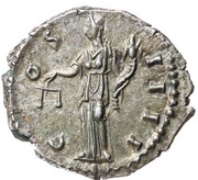 Denarius - Antoninus Pius COS IIII; Aequitas, Rome, 148-149 reverse image