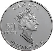 50 Cents - Elizabeth II BC Squamish Festival obverse image