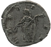 Denarius - Lucilla LAETITIA; Laetitia, Rome, 164-180 reverse image