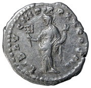 Denarius - Marcus Aurelius LIB AVG III TR P XX COS III; Liberalitas, Rome, 165-166 reverse image