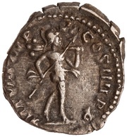 Denarius - Commodus TR P VIII IMP V COS IIII P P; Mars, Rome, 183 reverse image