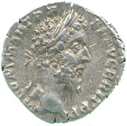 Denarius - Commodus VOTIS XX COS VI obverse image