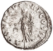 Denarius - Pertinax AEQVIT AVG TR P COS II; Aequitas, Rome, 193 reverse image