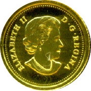 50 Cents - Elizabeth II Beaver obverse image