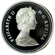 1 Dollar - Elizabeth II Regina Centennial obverse image