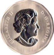 1 Dollar - Elizabeth II Snowy owl; specimen set obverse image