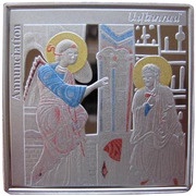 1000 Dram Annunciation, Armenia, 2010 reverse image