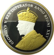 1 Dollar In the name of George V; Voyageur obverse image