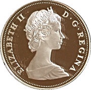 1 Dollar - Elizabeth II Centennial Canada Goose; 2017 Version obverse image