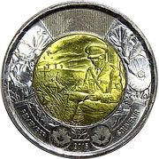 2 Dollars - Elizabeth II Remembrance reverse image
