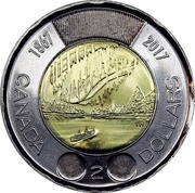 2 Dollars - Elizabeth II Dance of The Spirits reverse image