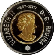 2 Dollars - Elizabeth II Our Home and Native Land obverse image