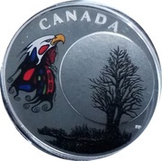3 Dollars - Elizabeth II Spirit Moon, Canada, 2018 reverse image