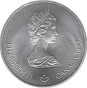 5 Dollars - Elizabeth II Map of North America obverse image