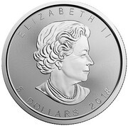 5 Dollars - Elizabeth II 4th portrait; Anniversary SML Bullion Coinage obverse image