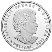 5 Dollars - Elizabeth II Leo obverse image