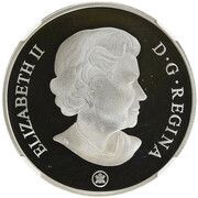 20 Dollars - Elizabeth II Calgary Flames Goalie Mask obverse image