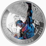 20 Dollars - Elizabeth II Superman Unchained #2, Canada, 2015 reverse image