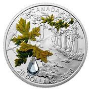 20 Dollars - Elizabeth II Bigleaf Maple, Canada, 2016 reverse image