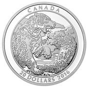 20 Dollars - Elizabeth II The Battle, Canada, 2016 reverse image